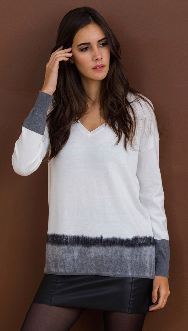 ARBELLA V NECK SWEATER