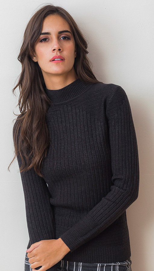 LILA RIB SWEATER