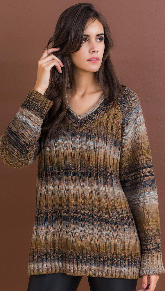 YOLANDA V NECK SWEATER