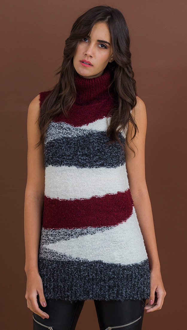 VIOLET VEST PULLOVER