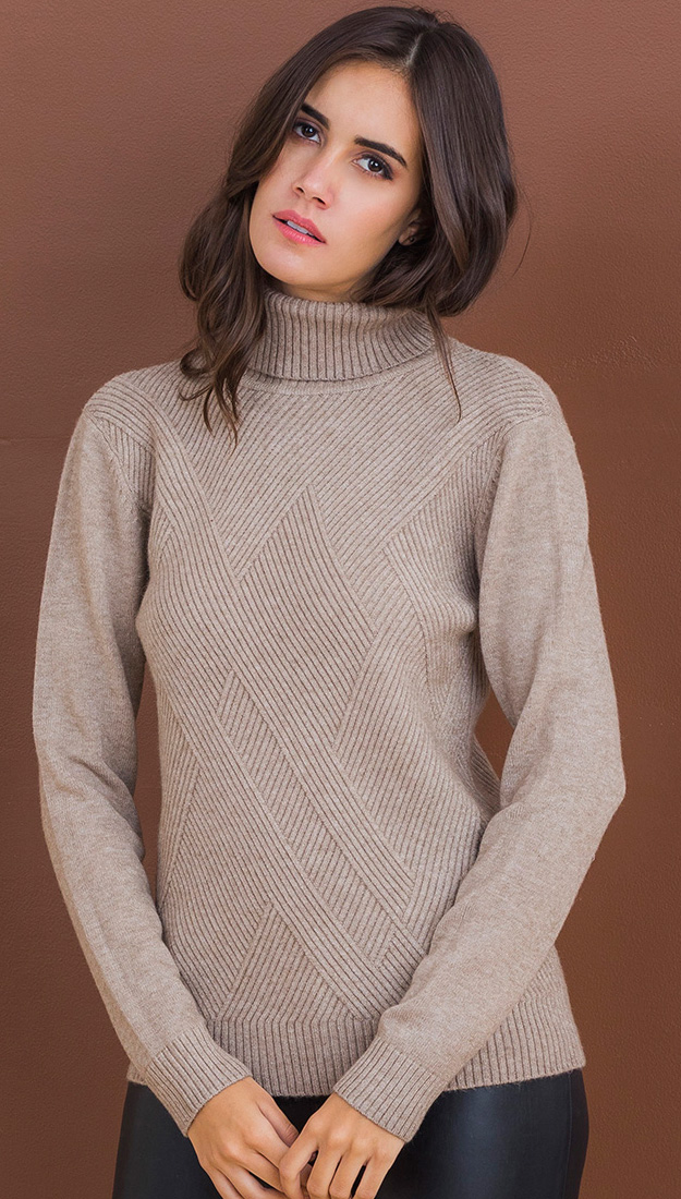 SADIE RIBBED SWEATER