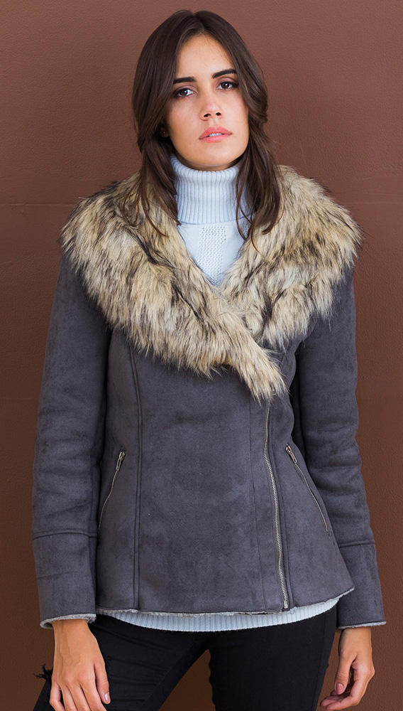 DOWNTOWN SHEARLING JACKET